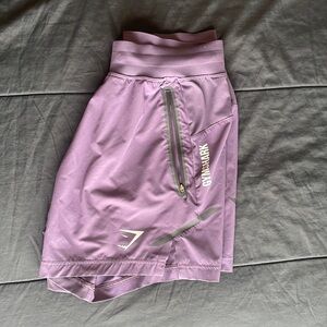 Men’s Gymshark Shorts - 5 In. Inseam - Purple - Size S